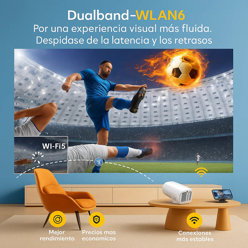 CinePro™ – Convierte Tu Hogar en un Cine con Imagen Full HD y Sonido 360º