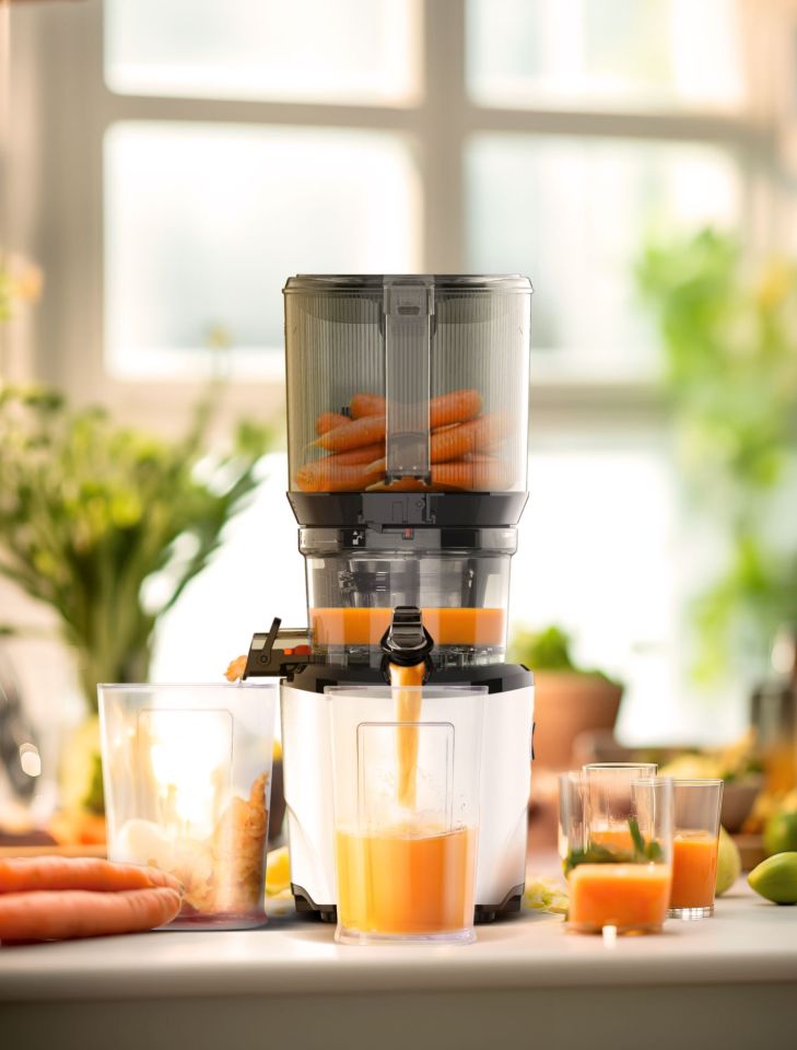 Exprimidor Juicer Plus | 84% más de jugo sin pelar, sin desperdicios y sin esfuerzo
